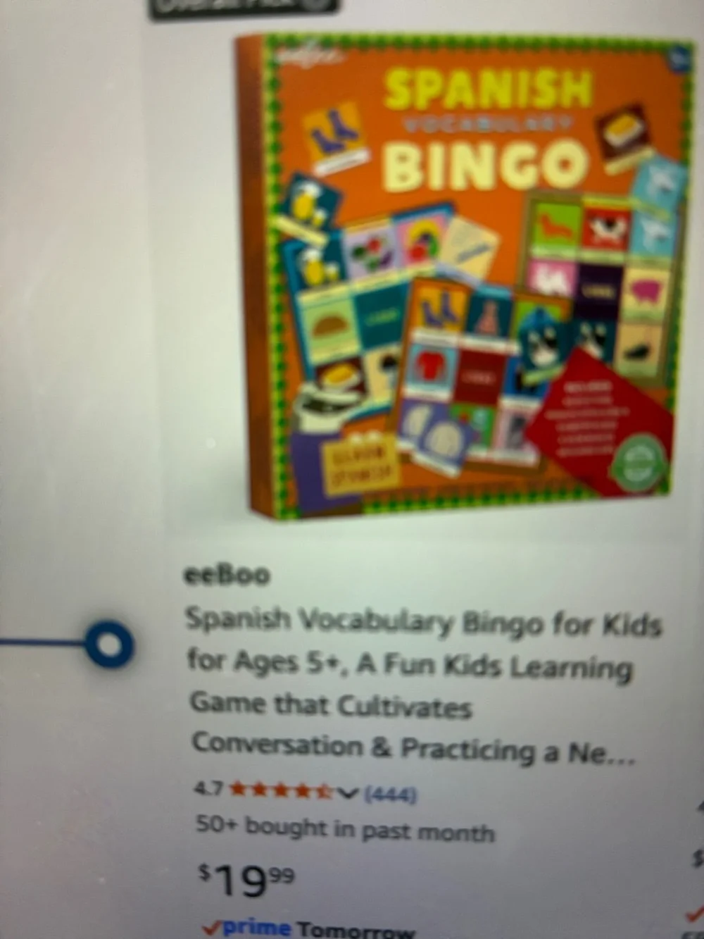 eeboo -  SPANISH BINGO - Picture 13 of 14